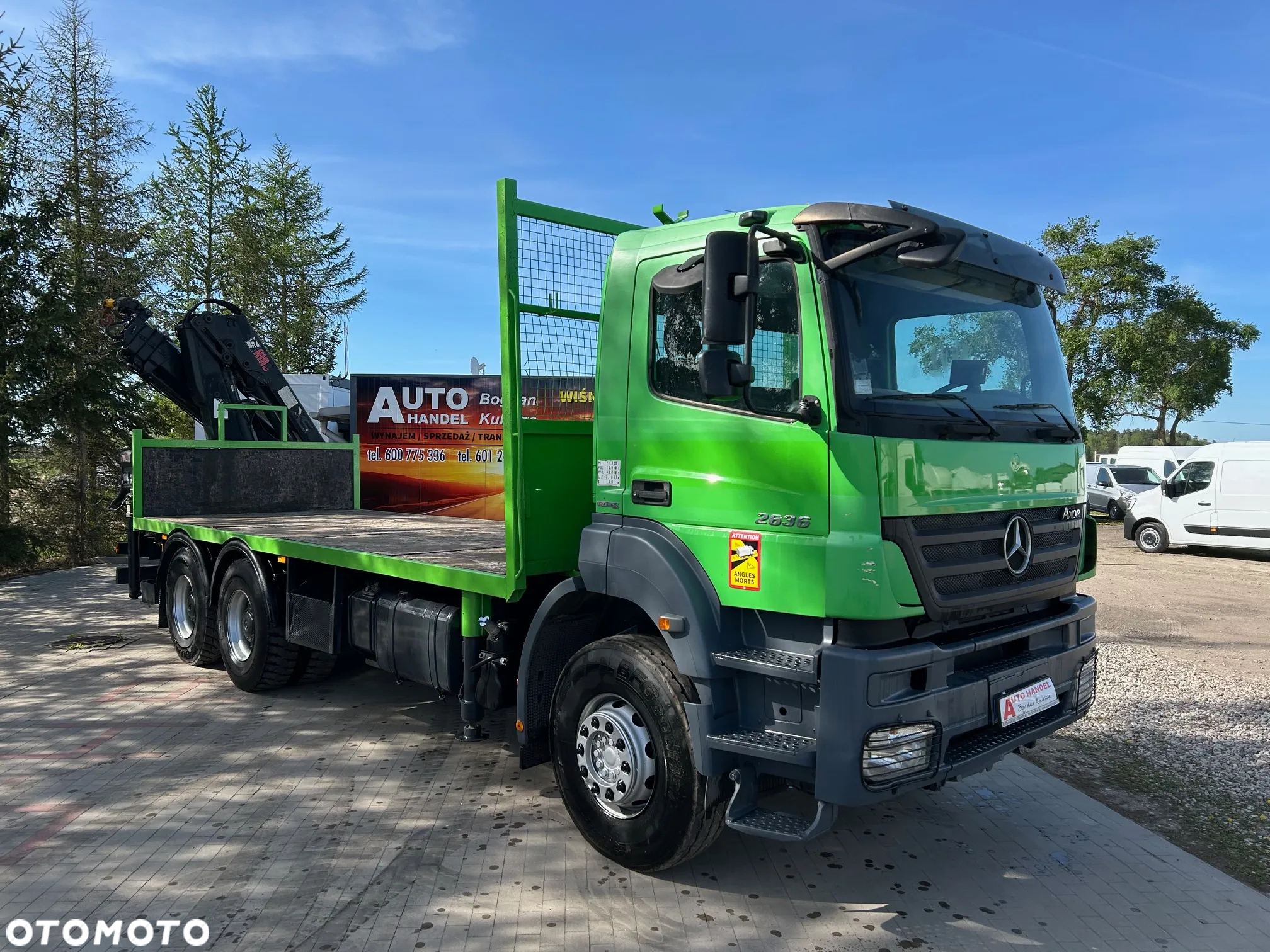 Mercedes-Benz Axor 2636 HDS HIAB 144E-3 HIDUO - 11