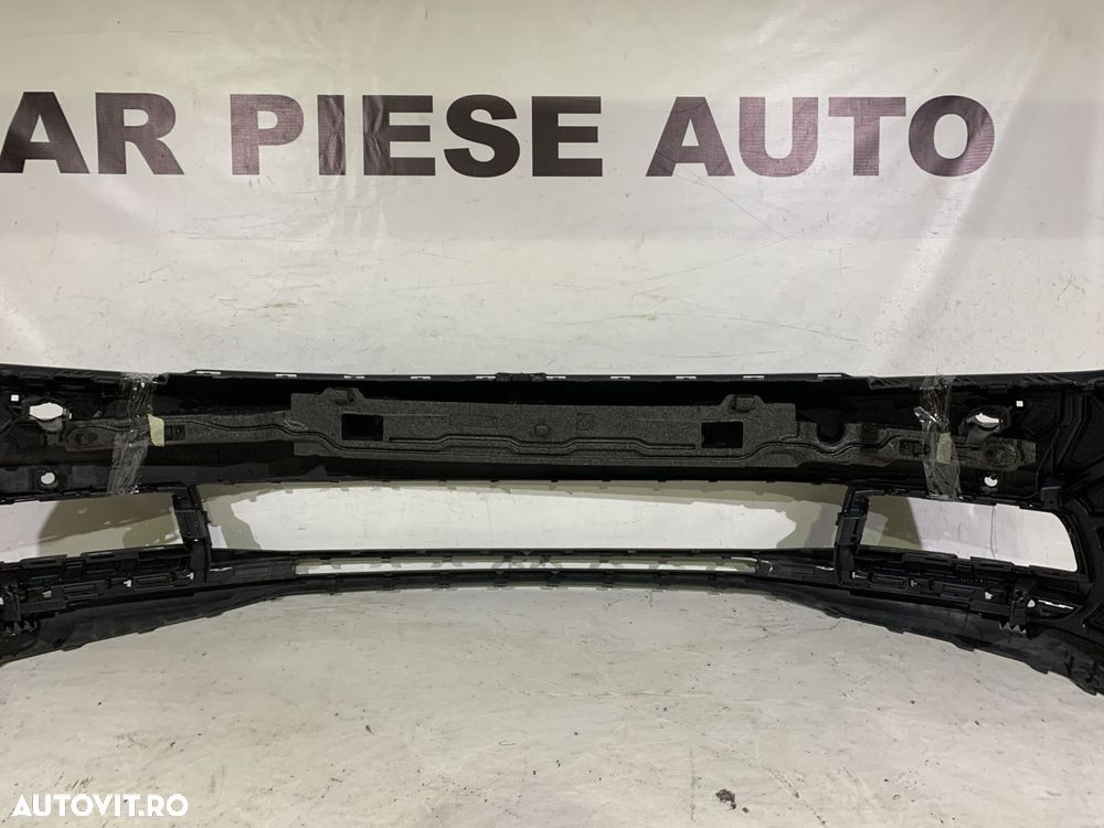 Bara fata VW Touran, 2015, 2016, 2017, 2018, 2019, cod origine OE 5TA807221A-L, cu gauri pentru spalatori faruri si senzori de parcare (4). - 9