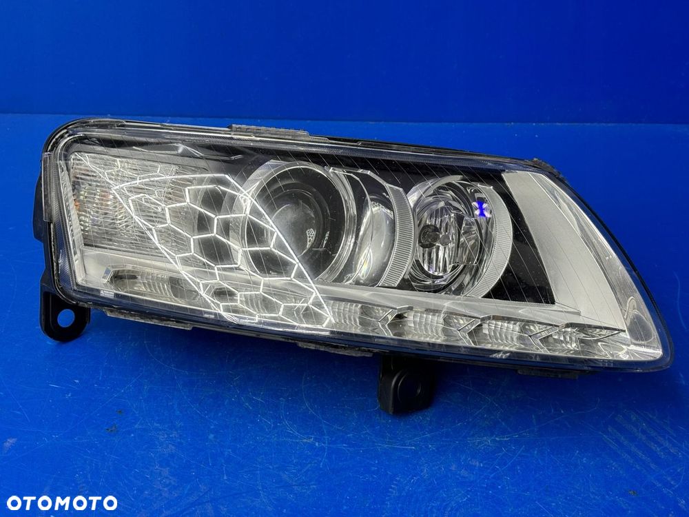PRAWY BI XENON LED AUDI A6 C6 LIFT SKRĘTNA EUROPA BDB HELLA - 1