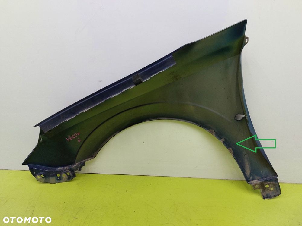 Błotnik przedni prawy Opel Vectra C SIGNUM LAK: Z20Z 2005-2008R LIFT - 5