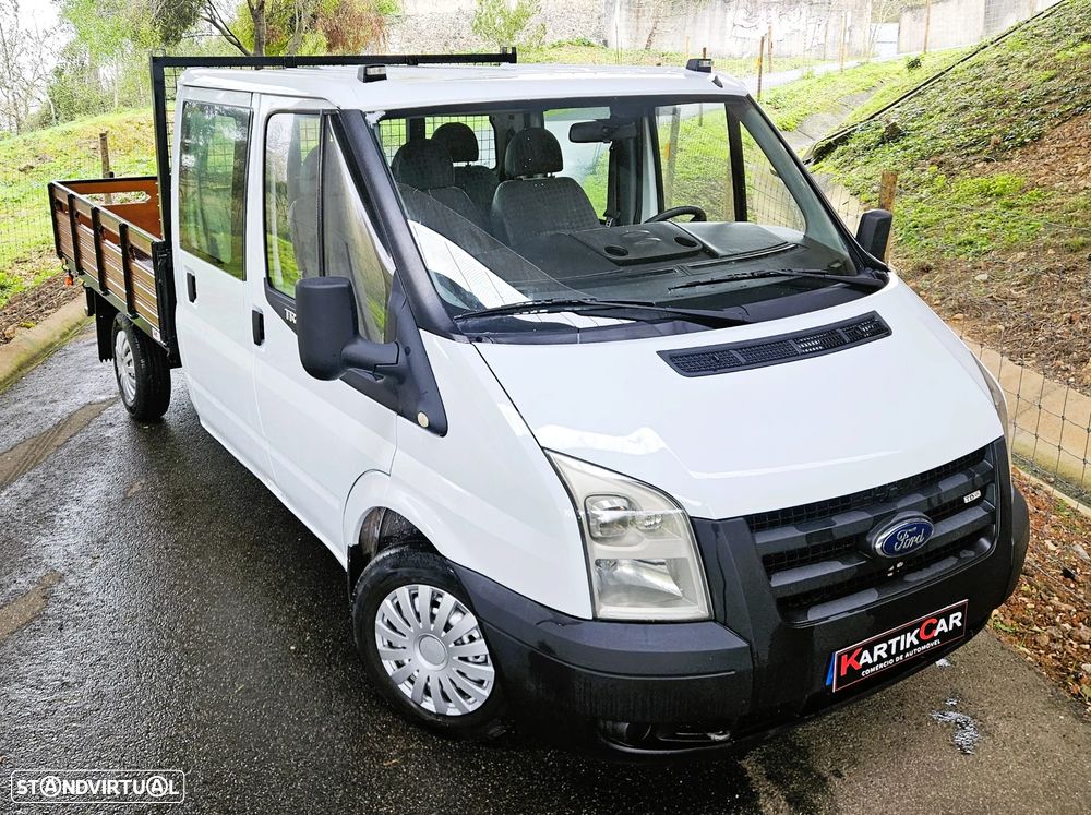 Ford Transit Caixa Aberta + Cab. Dupla - 2