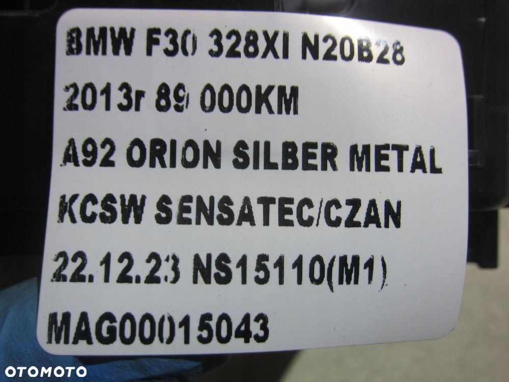 BMW 3 F30 MODUŁ WZMACNIACZ SYSTEMU HIFI 65129312447 65129312454 9283511 - 4