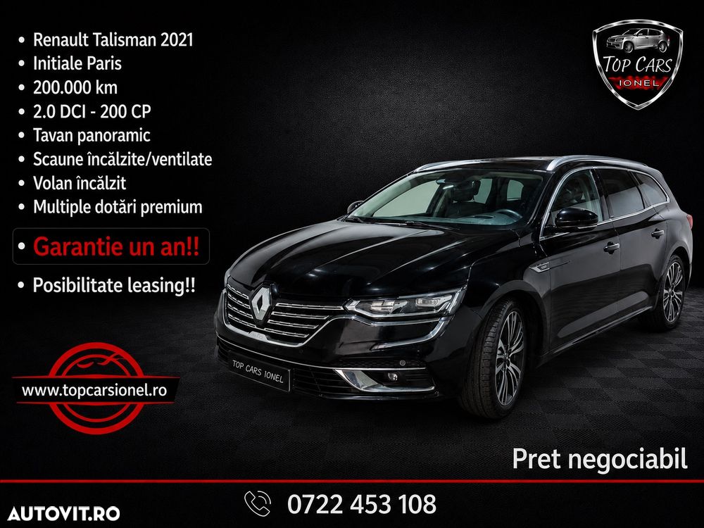 Renault Talisman Blue dCi EDC Initial Paris - 1