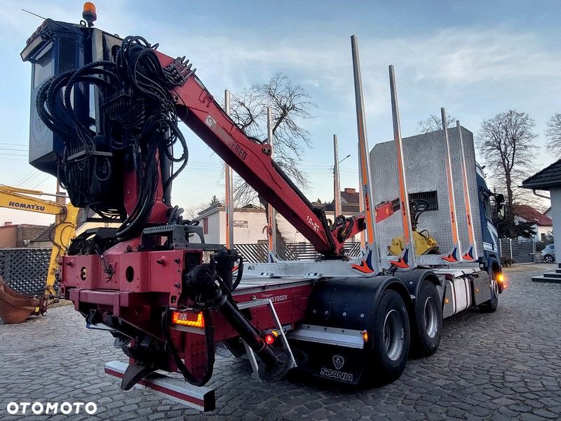 Scania R650 6x4 next gen do drewna drzewa lasu Srowadzona, Super Stan! - 3