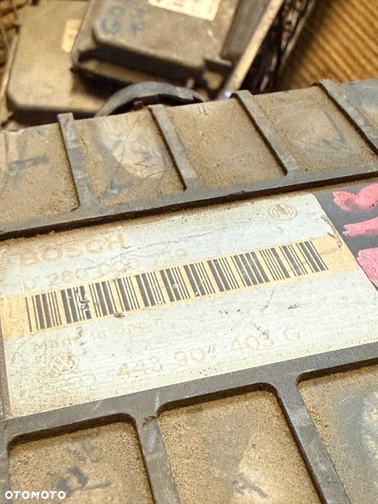 Sterownik Silnika ECU Komputer Volkswagen Audi Seat Audi 443907403G - 2