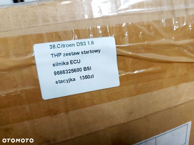 ds3 1.6 thp zestaw startowy silnika bsi stacyjka - 10