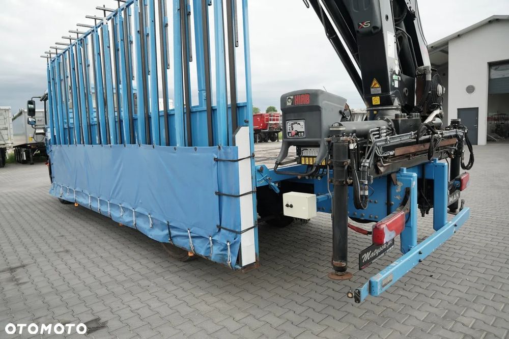 MAN TGM 18.290 / 4X2 / DO PRZEWOZU SZKŁA / HDS HIAB 122 E-2 / PLATFORMA  / UDŹWIG : 4 800 KG / STEROWANIE RADIOWE / EURO 5 - 15