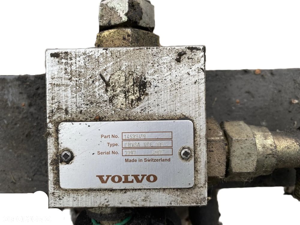HYDRAULICZNY ZAWÓR WENTYLATORA CHŁODZĄCEGO KOPARKA VOLVO  E340D EC380D E380D DHR EC340D - 2