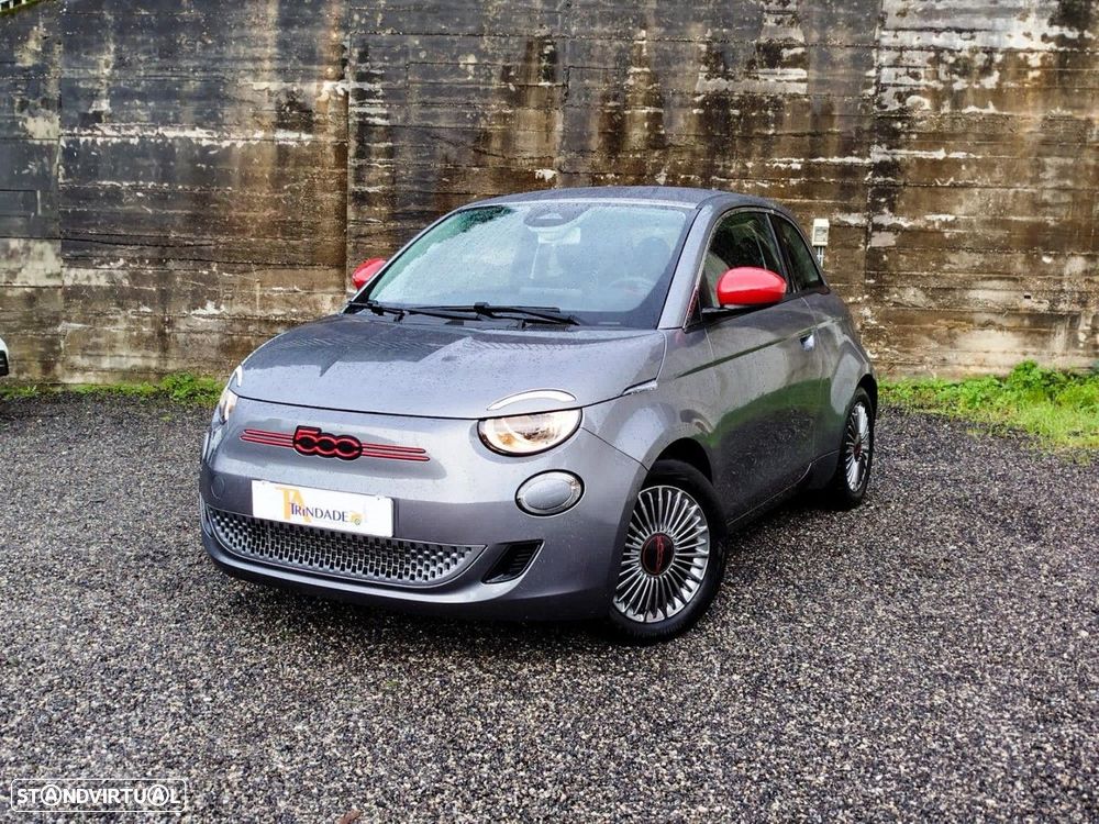 Fiat 500e 23,8kWh Red - 1