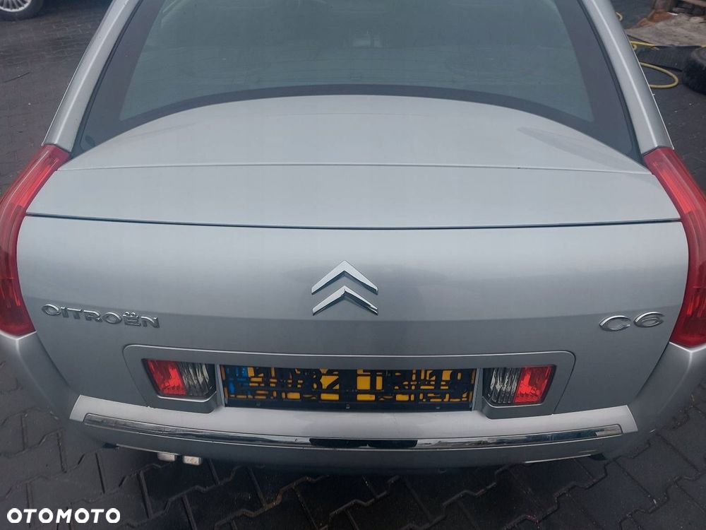 KOMPLETNY TYŁ CITROEN C6 2005-2012 EZRC KLAPA ZDERZAK LAMPY - 5