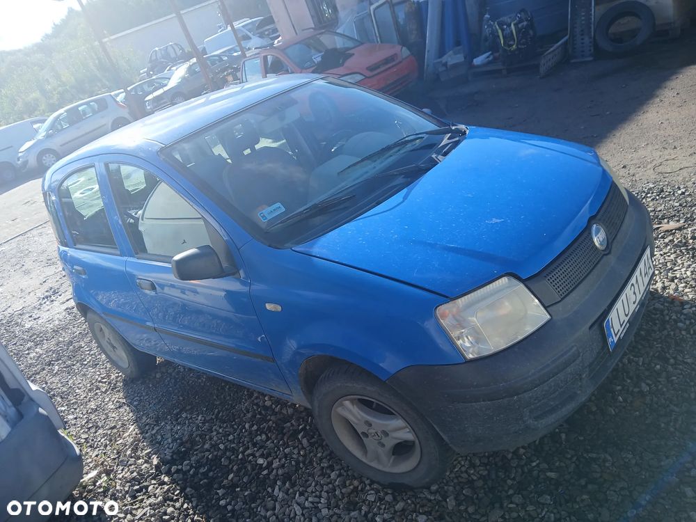 fiat panda II 428b 473 maska zderzak lampa grill błotnik drzwi zbiornik paliwa szyba lusterko - 2