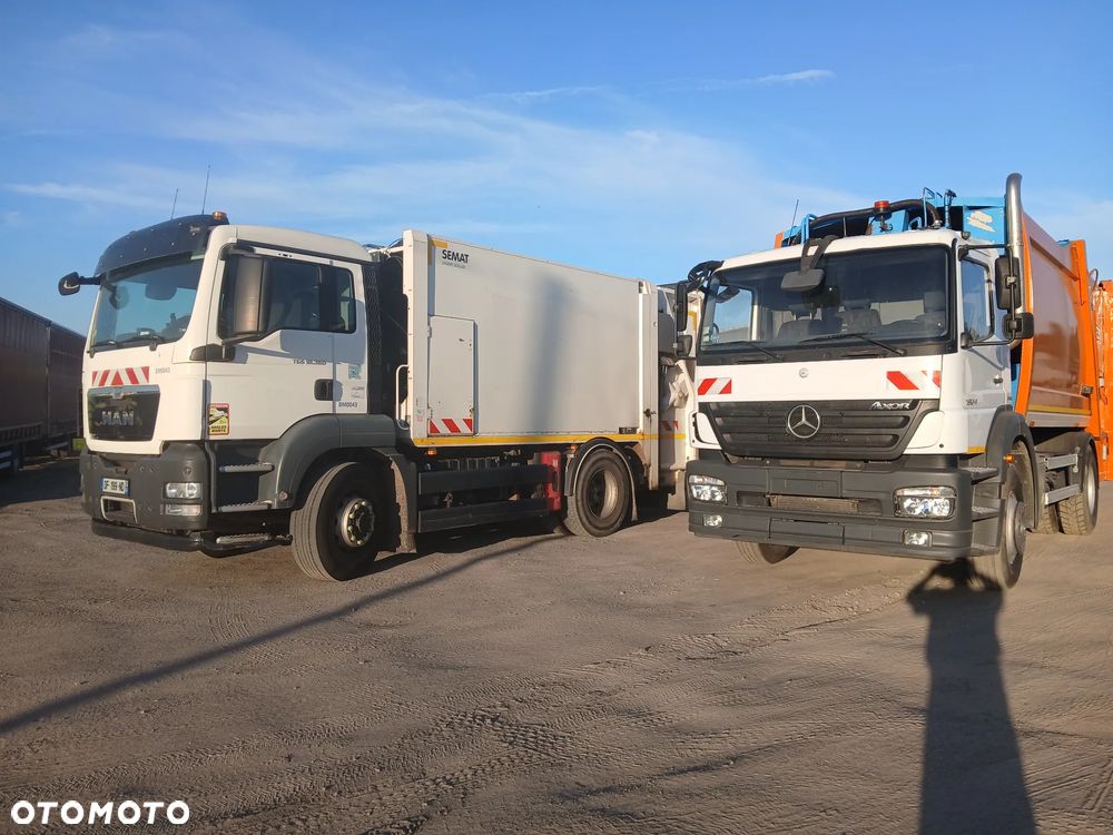 Mercedes-Benz AXOR 1824 4X2  SMIECIARKA ROS ROCA ZWOLNICA MANUAL do zabudowy bramowiec - 34