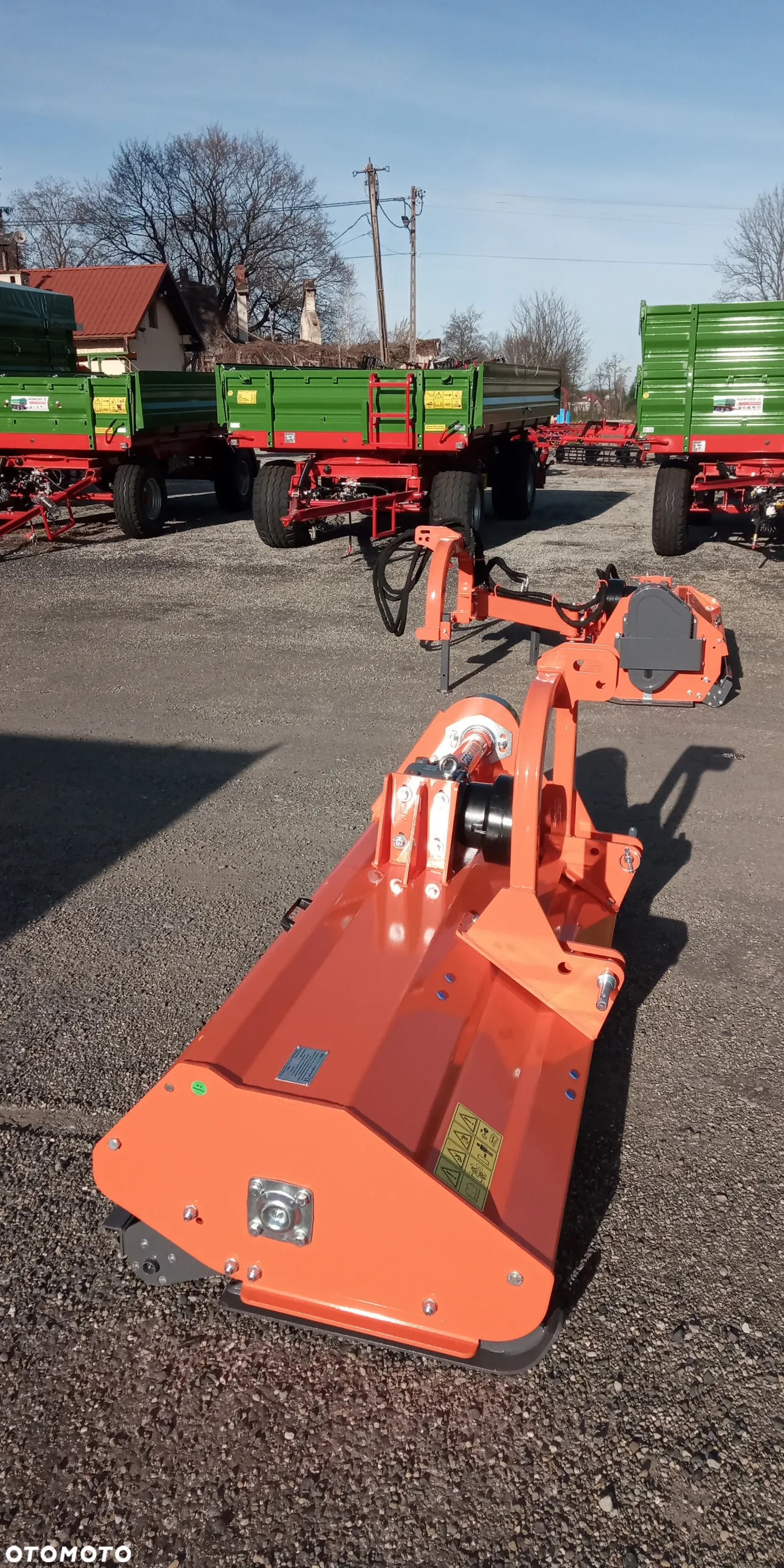 Inny Kosiarka bijakowa klasa ciężka Geograss EFGC 105#125#145#155#165#175#200#220# z klapą uchylną  Mulczer rozdrabniacz Raty Transport - 3