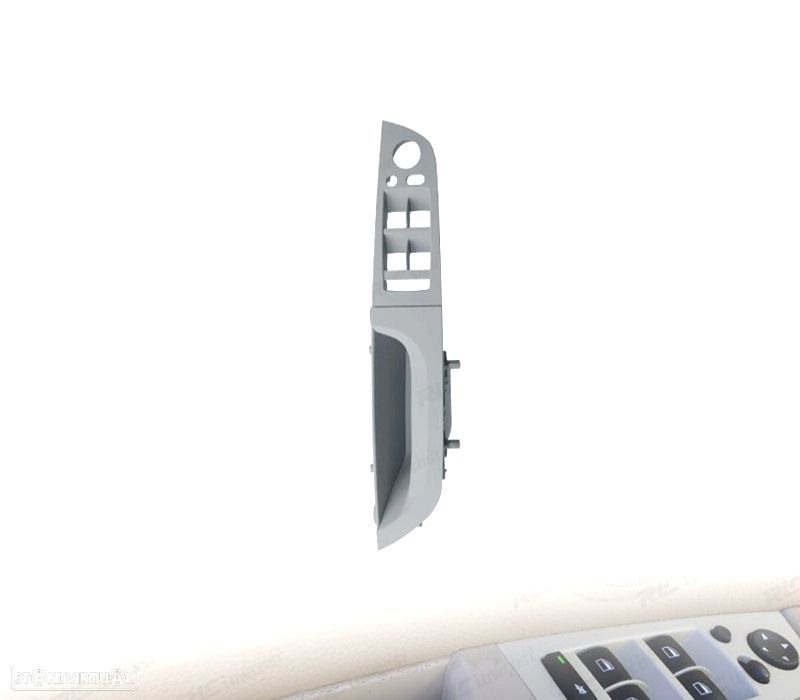 PUXADOR MOLDURA BOTOES DE PORTA BMW E90 E91 CINZENTO - 1