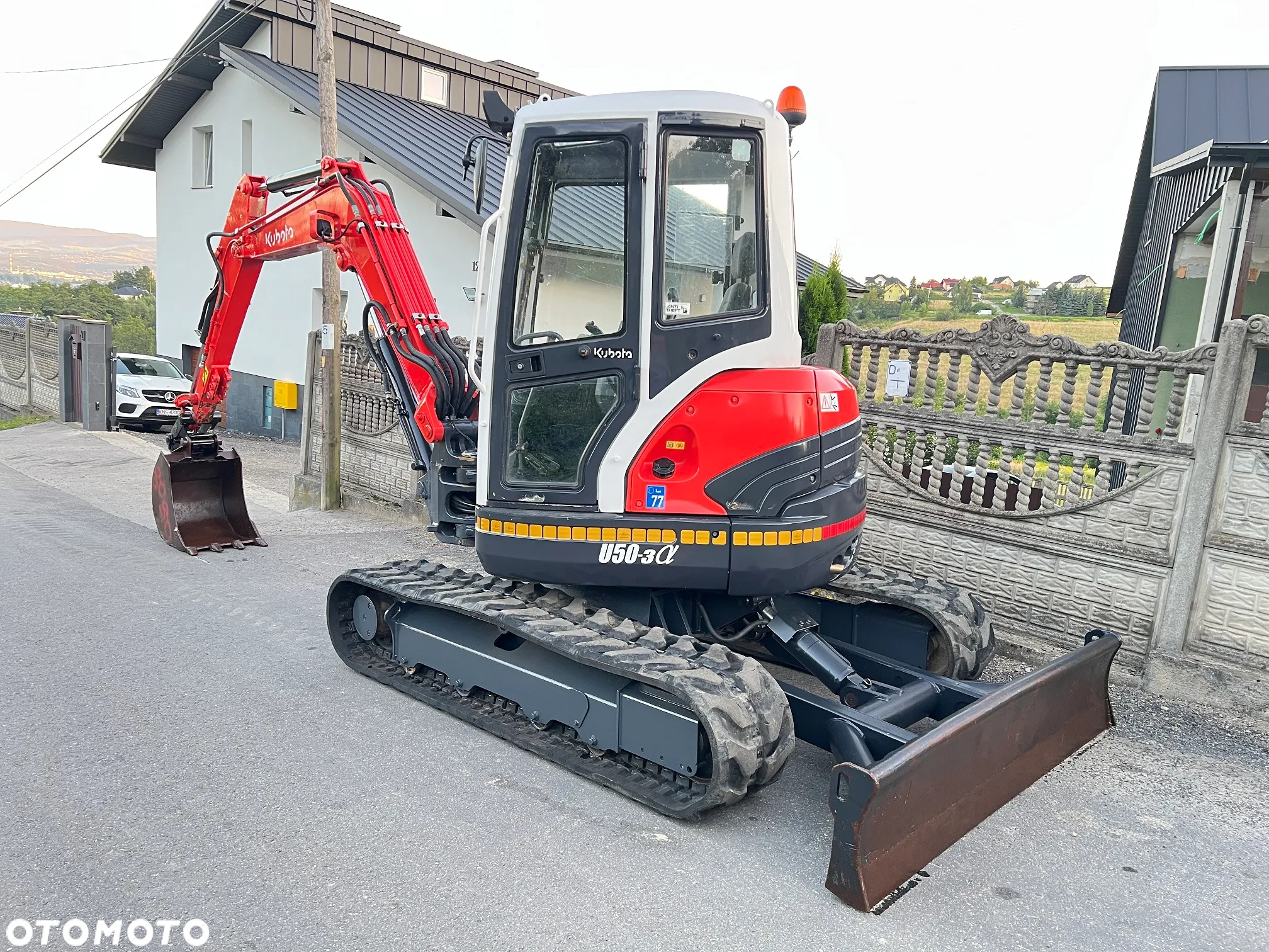 Kubota U50-3α * Koparka Gąsienicowa Kubota U50 * 5 Ton * Zerowy Obrys * Stan IDEALNY * BRUTTO * - 8