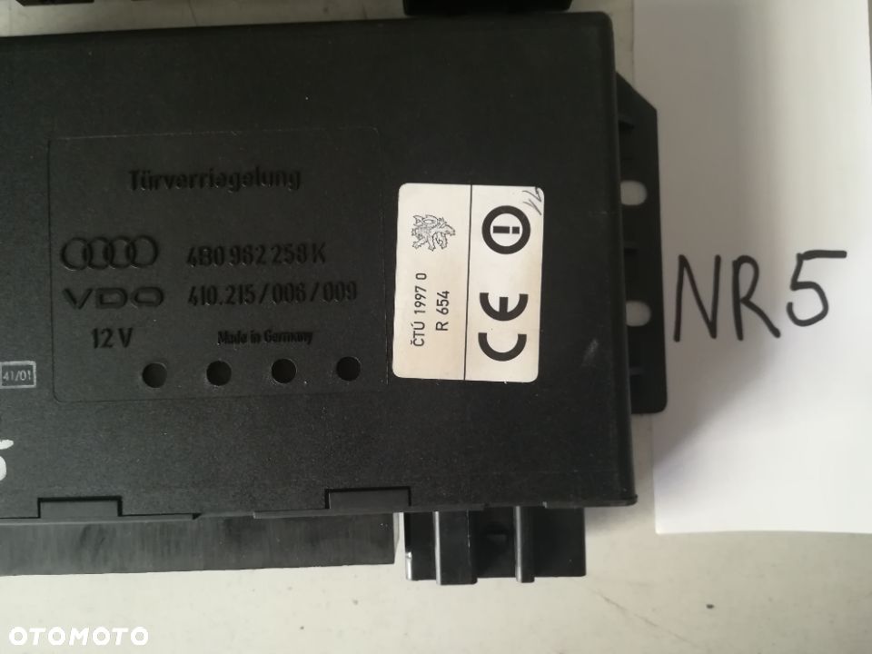 MODUŁ STEROWNIK KOMFORTU AUDI 4B0962258D - 6