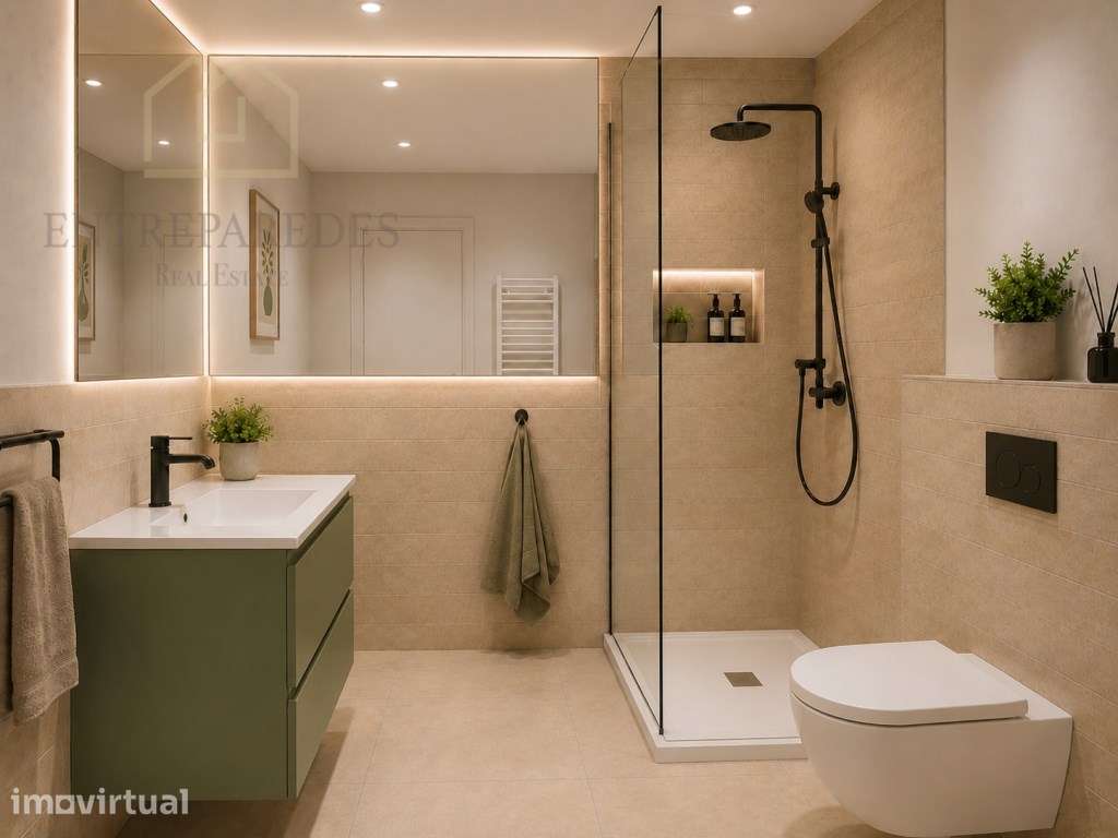 Apartamento T1 com lugar de garagem e terraço de 30,75m2 para compr... - Grande imagem: 5/12