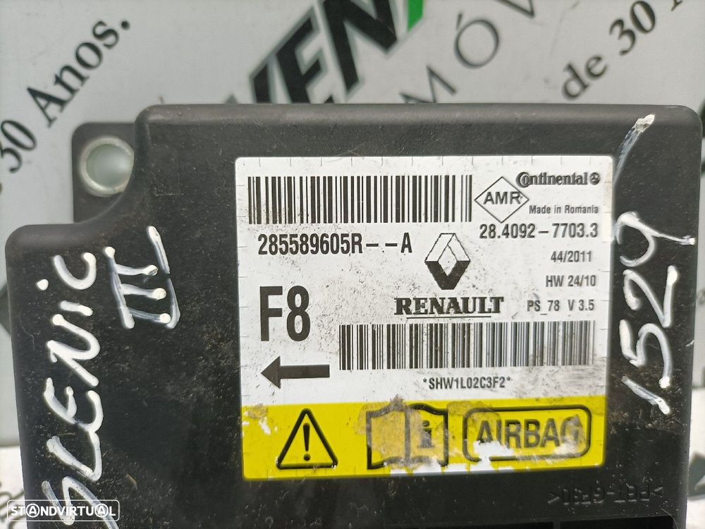Centralina Airbags Renault Scénic Iii (Jz0/1_) - 2