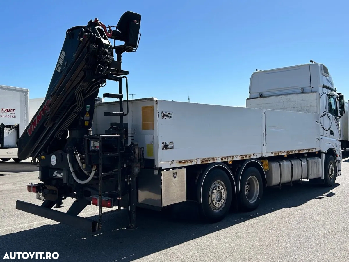 Mercedes-Benz Actros 2545,Retarder, Euro 5,  Hiab XS166 Pro, Factura externa - 5