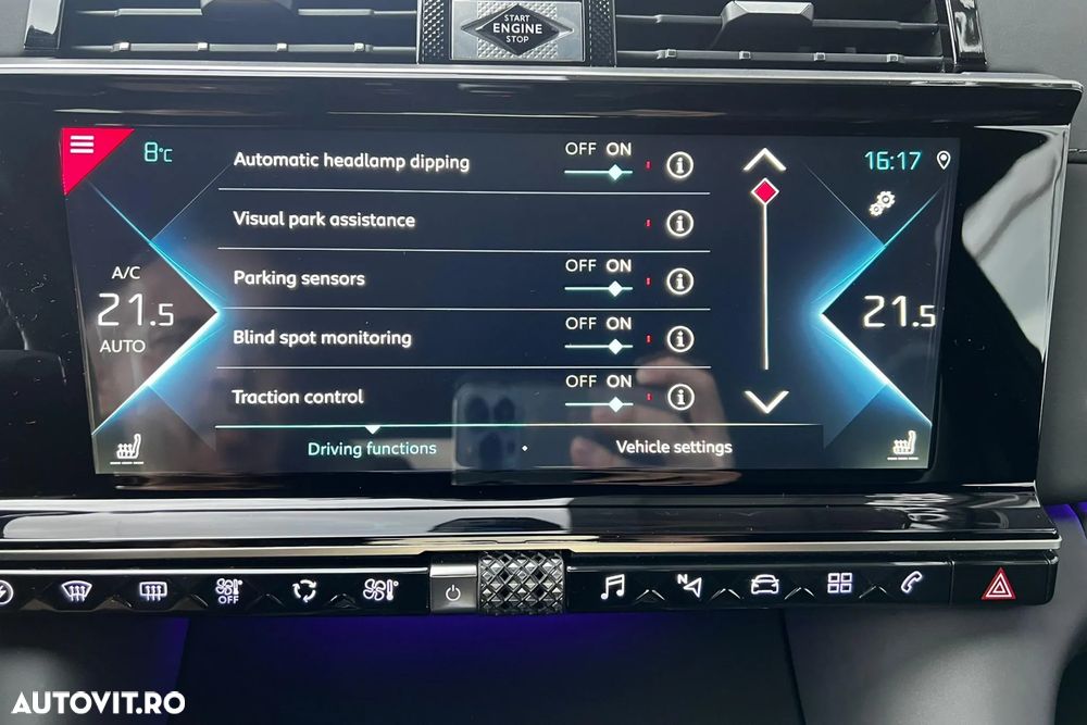 DS Automobiles DS 9 1.6 PHeV EAT8 PERFORMANCE Line + - 25