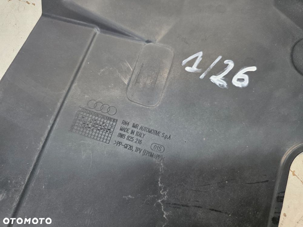 OSŁONA PODŁOGI PŁYTA PRAWY TYŁ AUDI A5 8W SPORTBACK 8W8825216 1/26 - 9