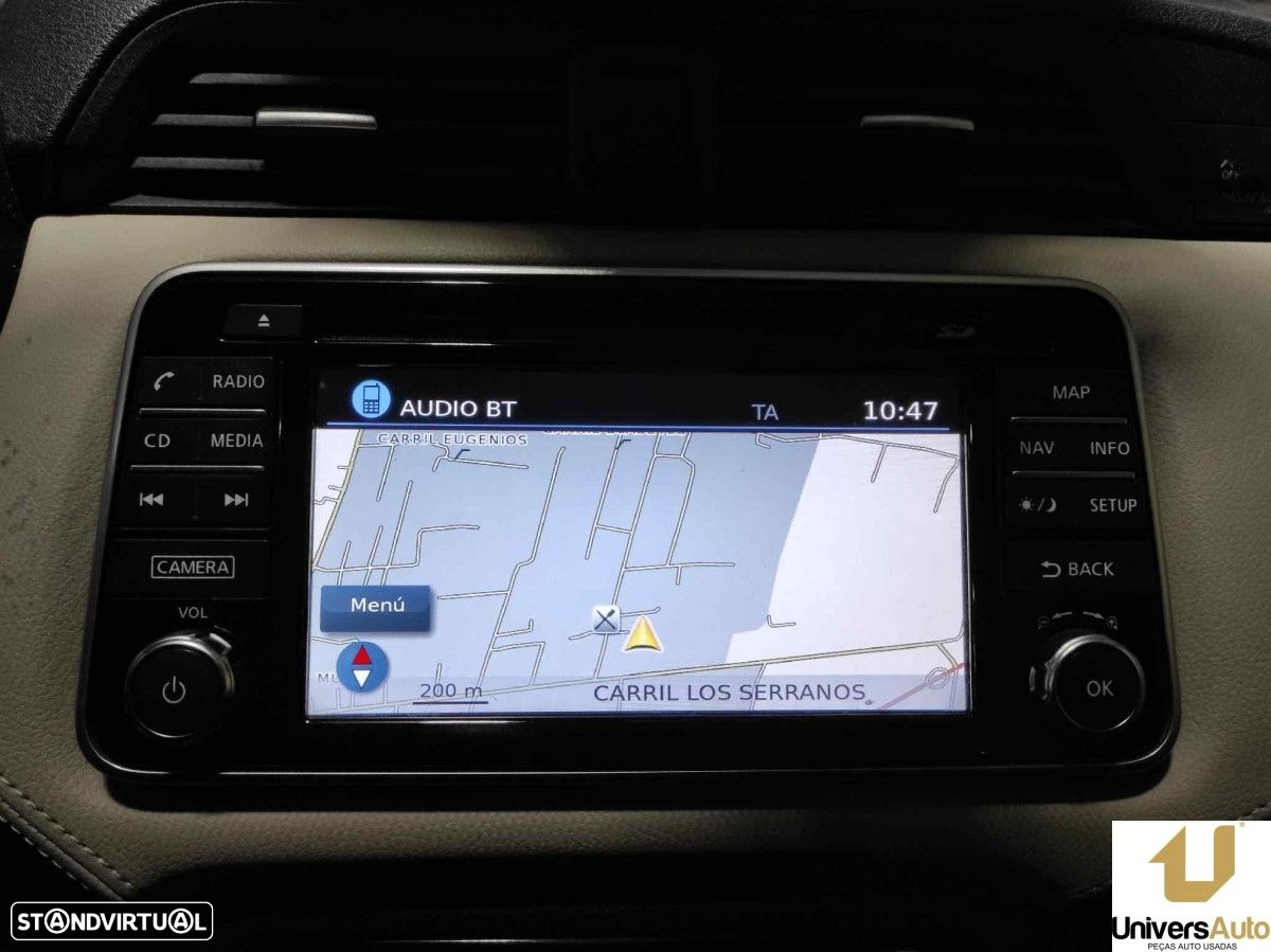 SISTEMA NAVEGAÇÃO GPS NISSAN MICRA V (K14) ACENTA - 6