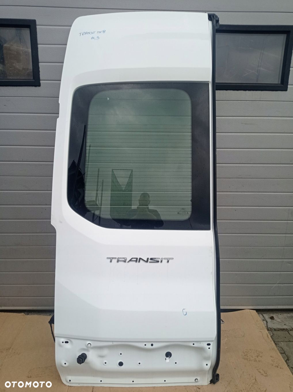 Drzwi Lewe Tylne Tył Ford Transit MK8 z Szybą 2014-