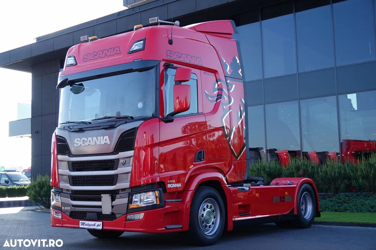 Scania R 450 / 2021 / CONTRACTUL DE SERVICII DUPA - 1