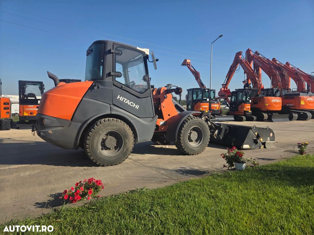 Hitachi ZW75-6, 2019, 2.745h, CUPA MULTIFUNCTIONALA 1mc, FURCI, CUPLA RAPIDA, ridica 2,4 tone la 3,2m, incarca 8x4 si  sem basculabila, Masa operationala 5tone, Anv 80% ok, motor 75CP, produs in Germania, posibilitate leasing 3 ani-PROMOTIE 29.900 EUR+Tva - 4