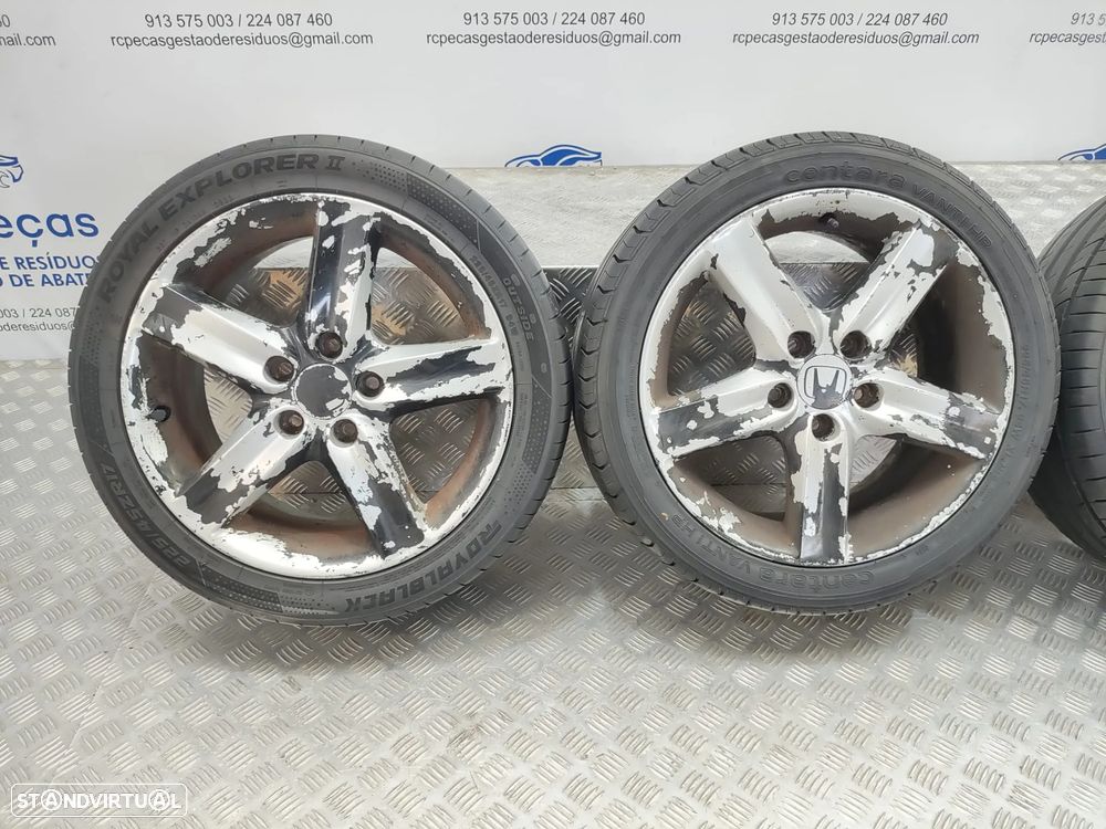 Conjunto Jantes 17 Originais Honda Civic 8 VIII FK 7J ET55 5x114,3J - 7
