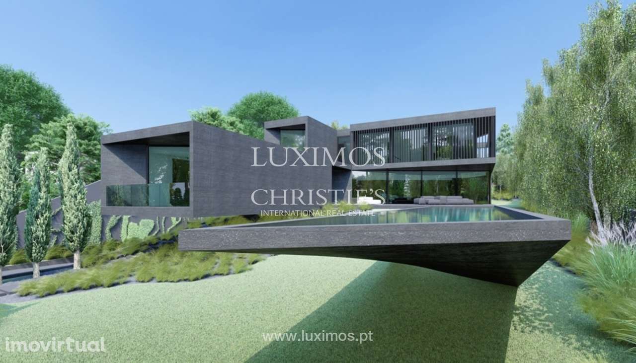 Terreno com projeto aprovado para uma moradia, à venda, na Maia - Grande imagem: 2/25