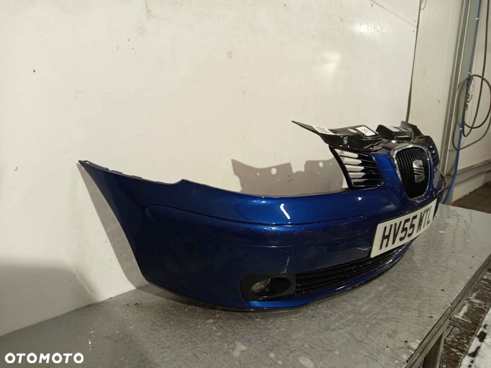 + ZDERZAK PRZÓD PRZEDNI SEAT IBIZA 3 6L LS5S GRANAT HALOGENY - 3