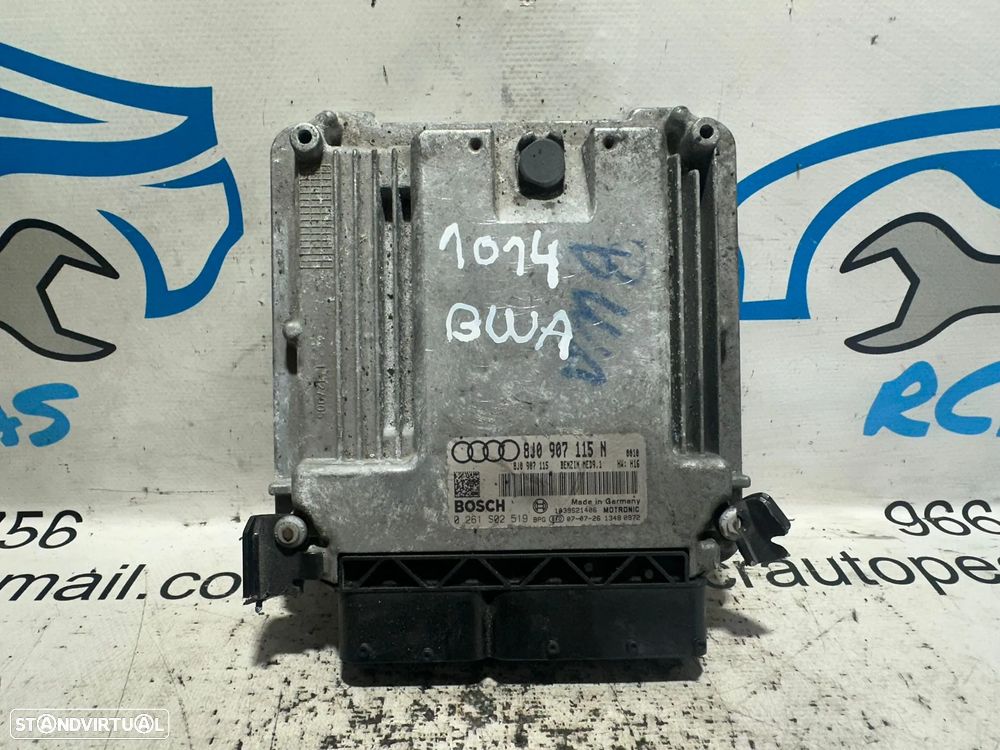 .Centralina Motor Bosch VW VAG Audi 2.0 TFSI BWA 8J0 907 115 N / 0 261 S02 519 - 2