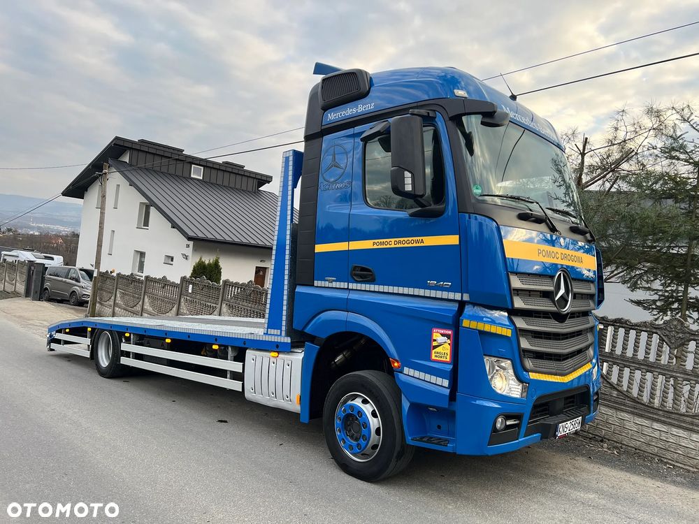 Mercedes-Benz ACTROS 1840 | MP4 | Euro 6 | 4x2 | Nowa Zabudowa | Autolaweta 7,80m | Xenon | Klimatyzacja Postojowa | z Niemiec | Pomoc Drogowa | Stan PERFEKCYJNY | - 11