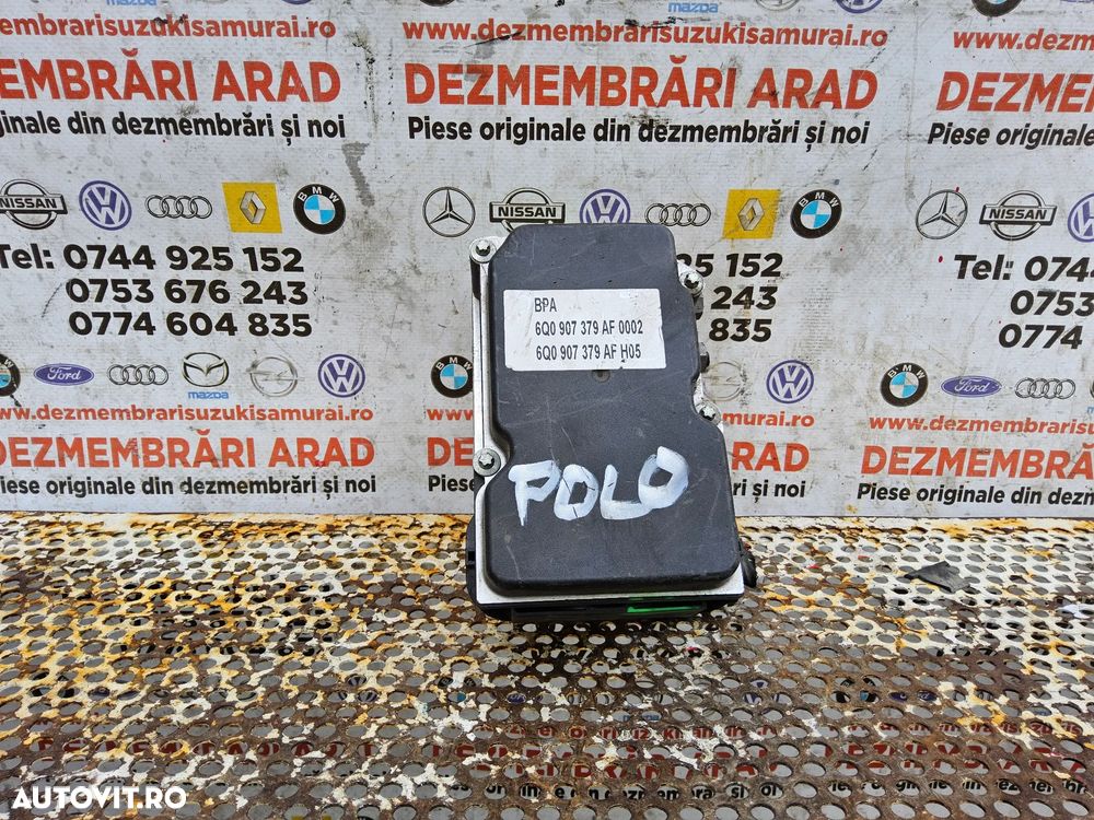 Modul ABS Vw Polo 9n cod 6q0614117s unitate abs ecu calculator abs seat ibiza skoda fabia - 4