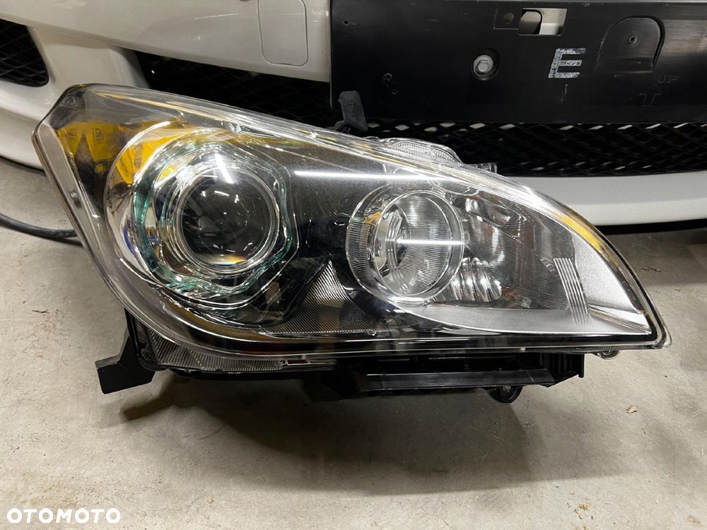KOMPLETNY PRZÓD LAMPY CHŁODNICE INFINITI Q70 M35 M35H HYBRID BIAŁA PERŁA - 3