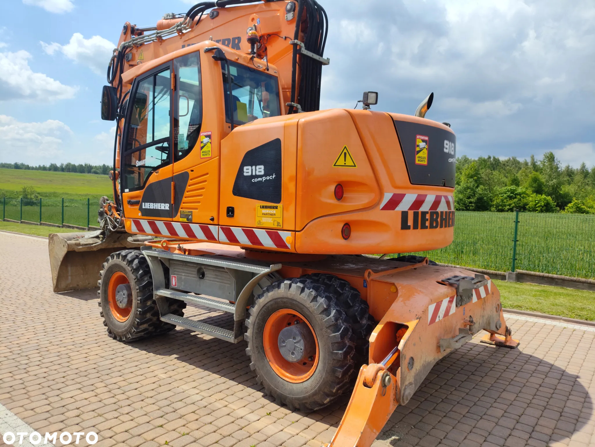 Liebherr A 918 COMPACT / BEZ DPF I ADBLUE / SPROWADZONA / KOPARKA KOŁOWA / 10 000 MTG / KOMPLET ŁYŻEK / - 3