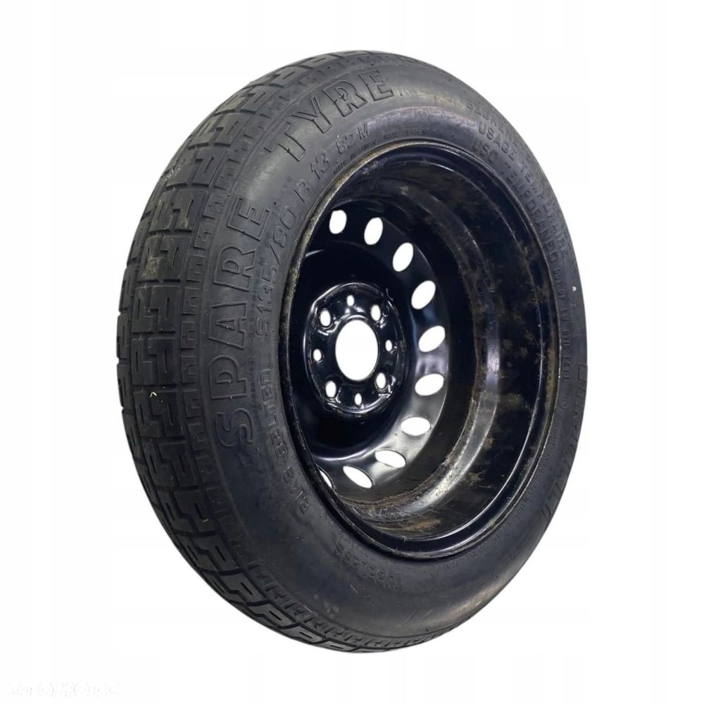 KOŁO DOJAZDOWE FIAT PANDA CINQUECENTO SEICENTO 135/80R13 4X98 ET33 - 12