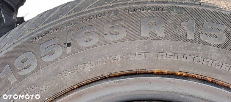 renault kangoo iii mercedes citan koła felgi opony stalowe lato 195/65/15 - 6