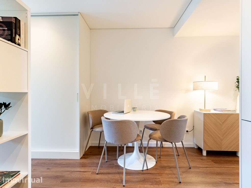 Apartamento T0 com Garagem | Condomínio Fechado com Piscina, Ginási... - Grande imagem: 4/14