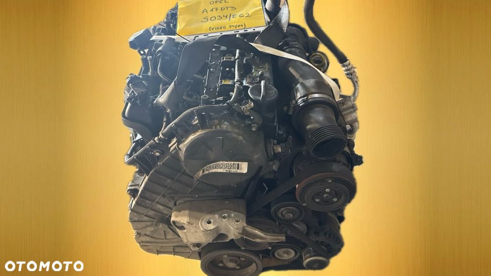 Opel A17DTS 1.7 diesel silnik kompletny z pełnym osprzętem gotowy do montażu VIDEO PRACY SILNIKA - WHATSAPP LUB LINK W OPISIE - 2