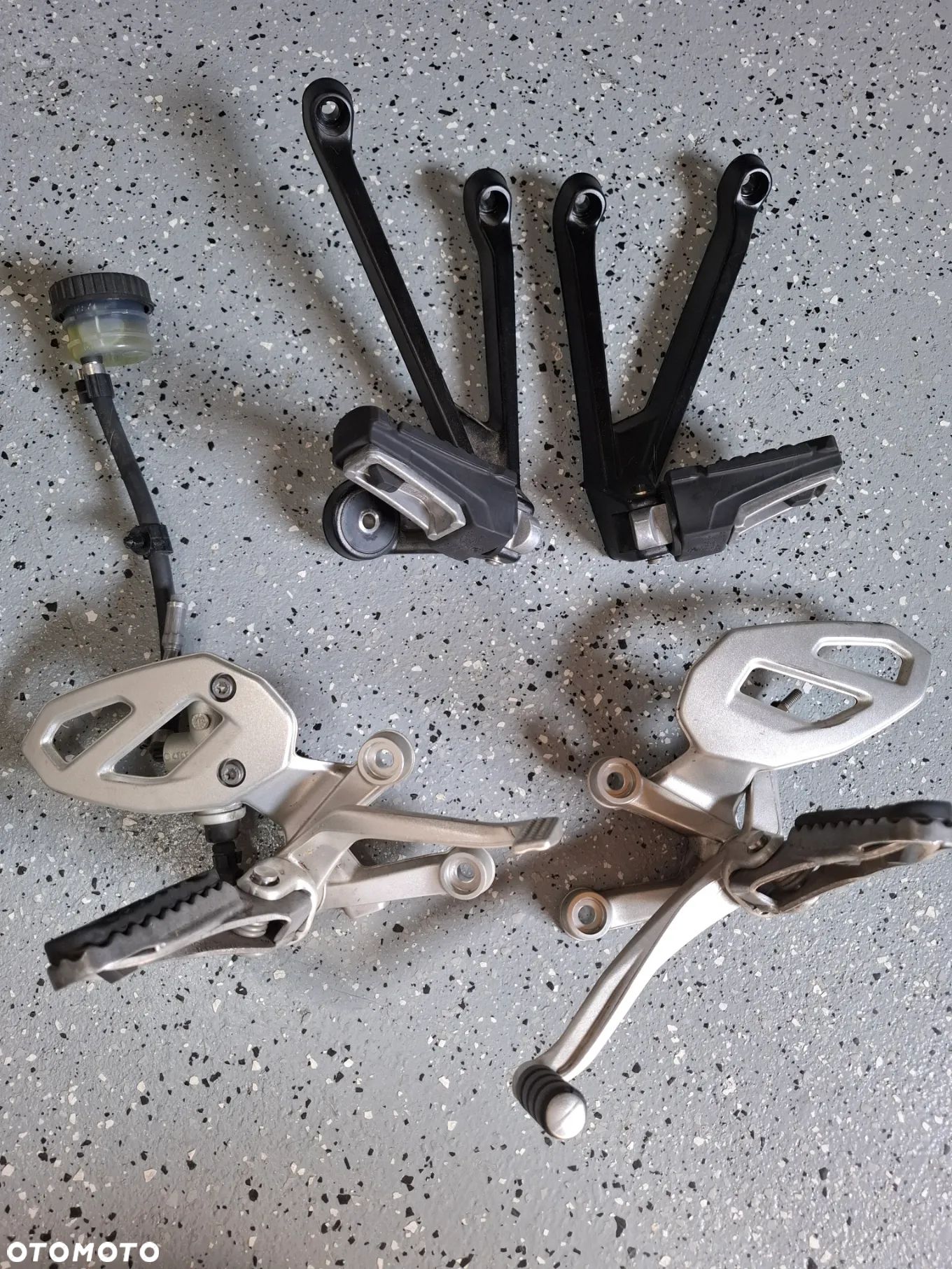 BMW S1000XR set podnóżek dźwignia - 1