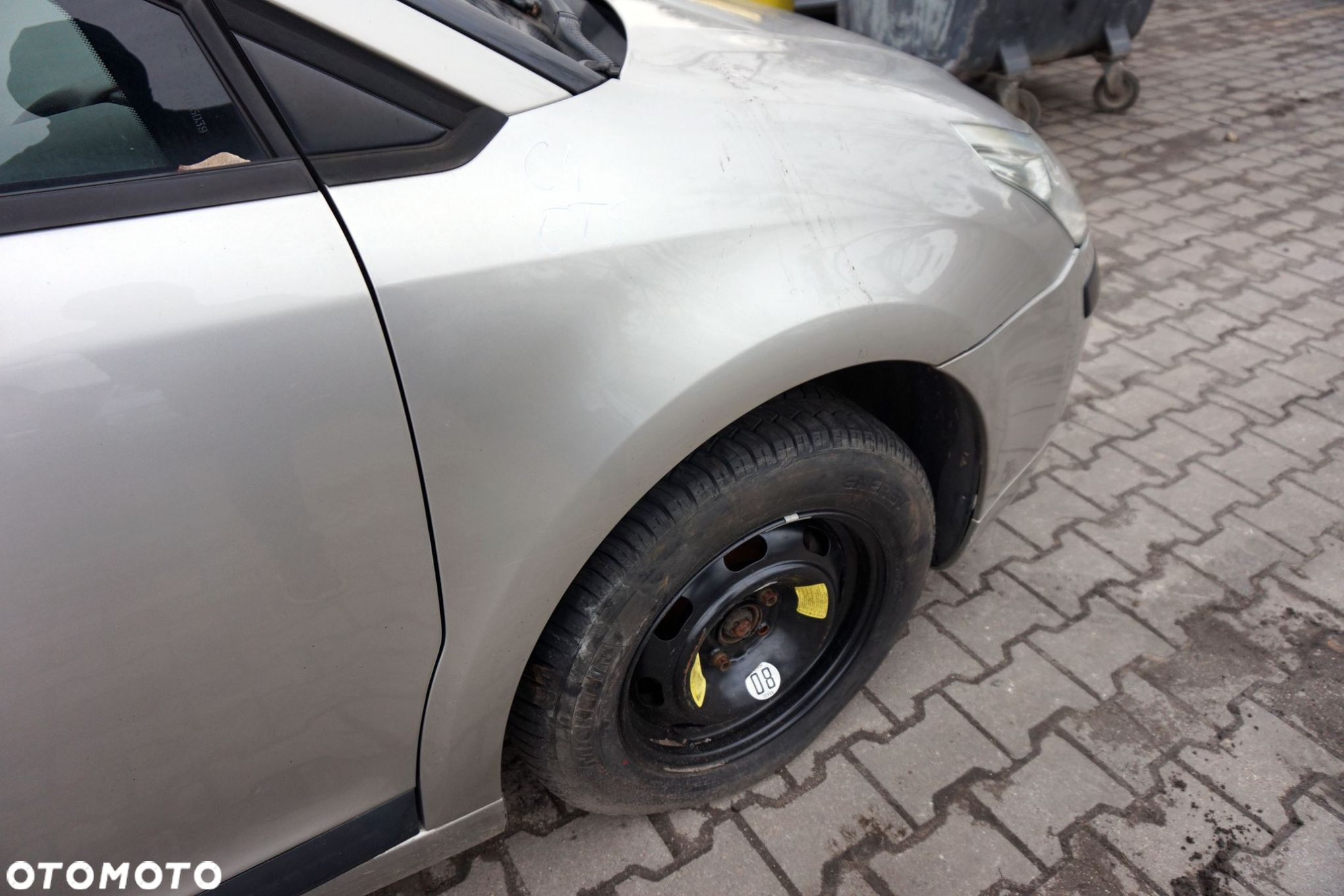 BŁOTNIK PRZEDNI PRAWY C4 I ETS  SZARY CENDRE CITROEN 2004-2008 - 2