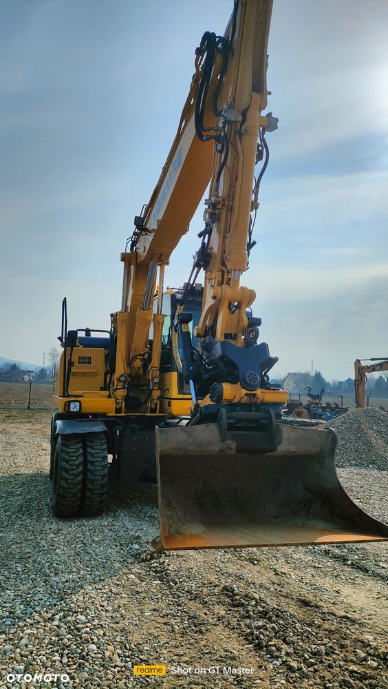 Komatsu PW 160 -8,  rototilt, system UNICONTROL 3 D GPS - 10