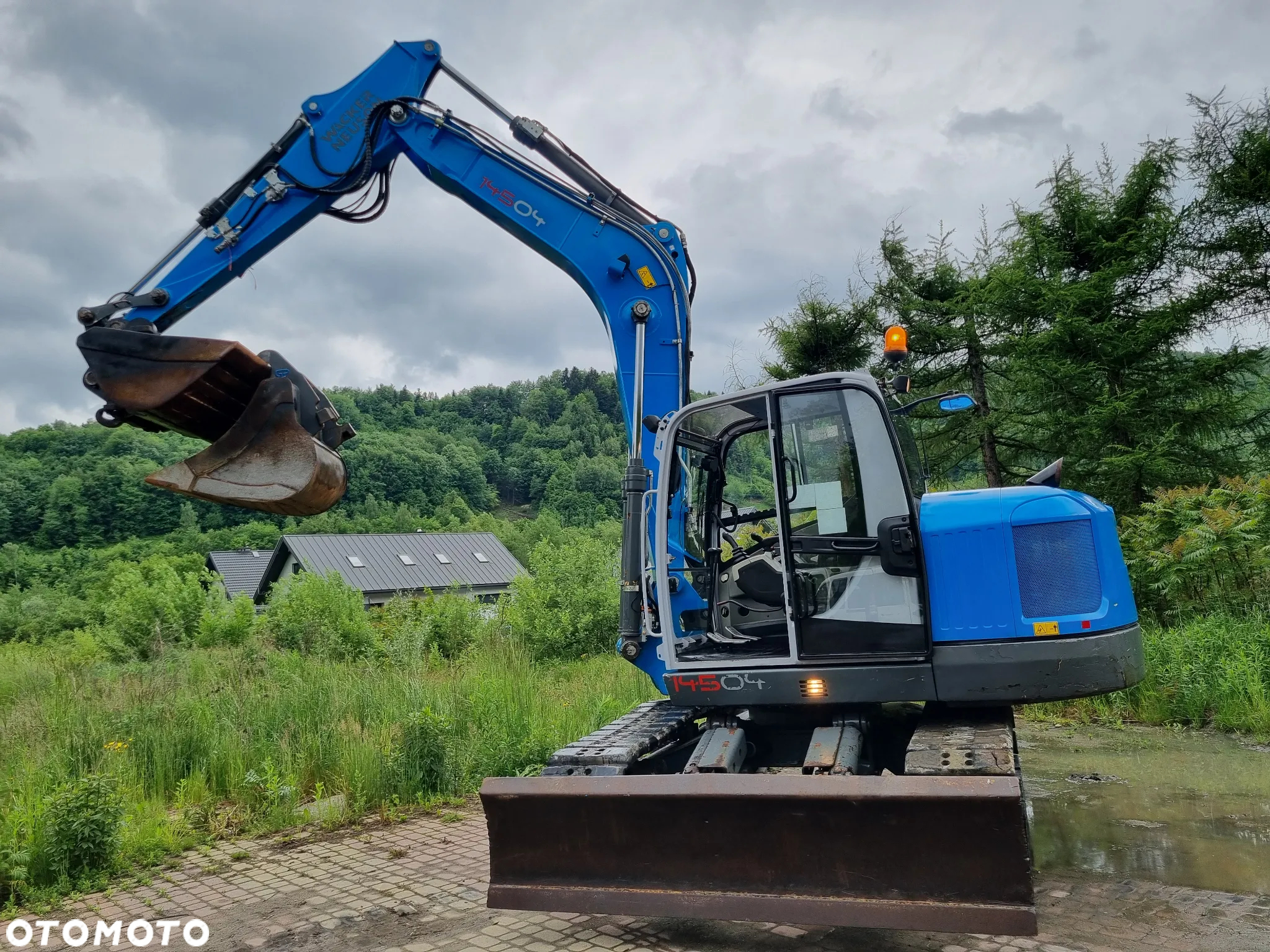 Wacker Neuson 15ton Koparka Gąsienicowa 14504 jak Nowa 2015rok 3300Mtg silnik DEUTZ 105km Oryginał DEKRA serwisy z Norwegii - 38