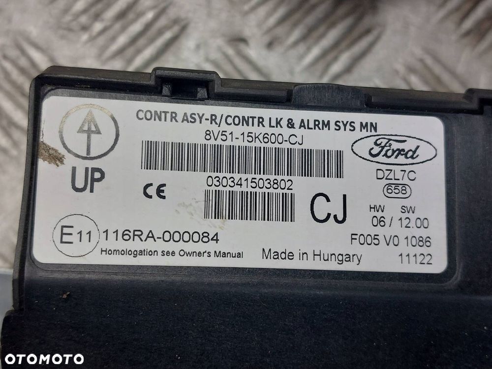 ZESTAW STARTOWY FORD FIESTA MK6 MK7 08-12 1.25 16V BV21-12A650-EC - 4