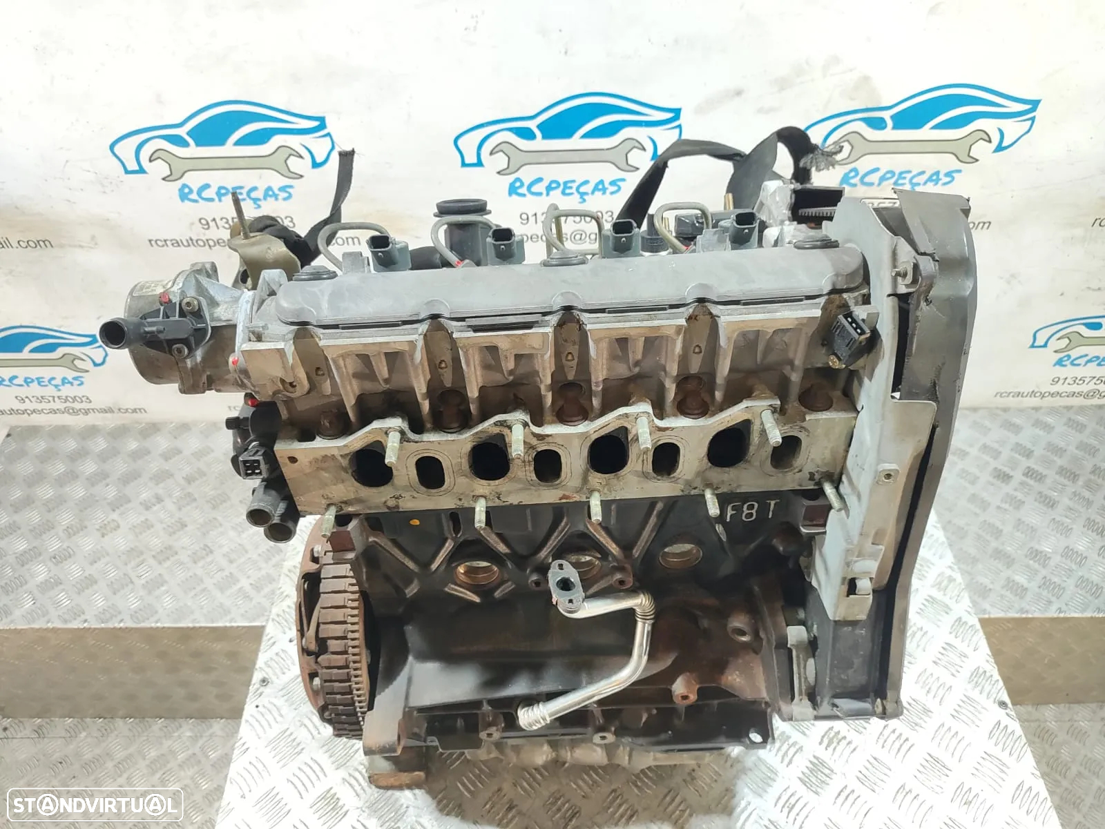 Motor Completo Renault 1.9 DCI 8v 102cv 102 cv - F9QK732 | F9Q732 - Scenic Megane - 2