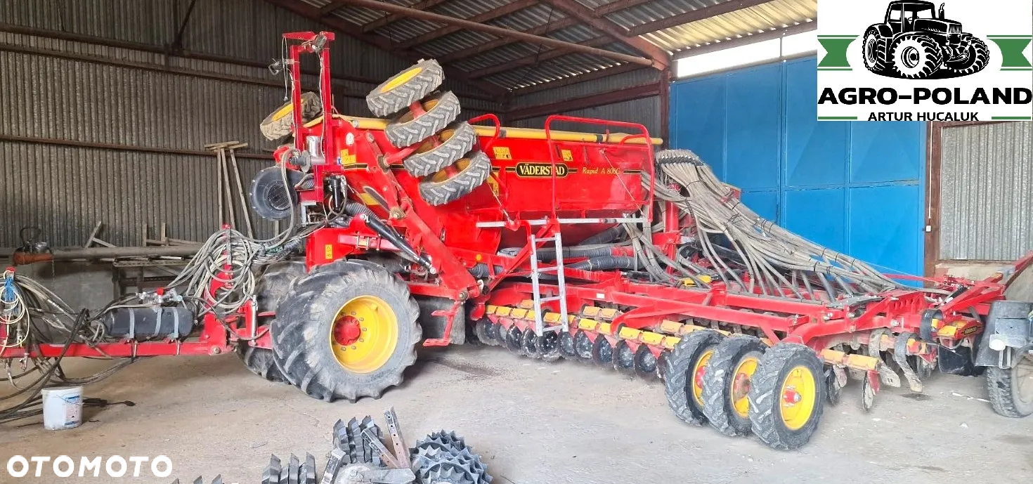 Väderstad RAPID RDA 800 C - NAWOŻENIE - 2012 ROK + VADERSTAD BIODRILL 360 - 2