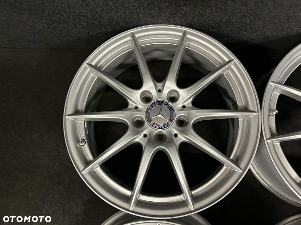 Alufelgi Mercedes A-Klasa W176, W177, B-Klasa W247, W246, CLA 17 cali 5x112 4szt. ładne z czujnikami! - 11