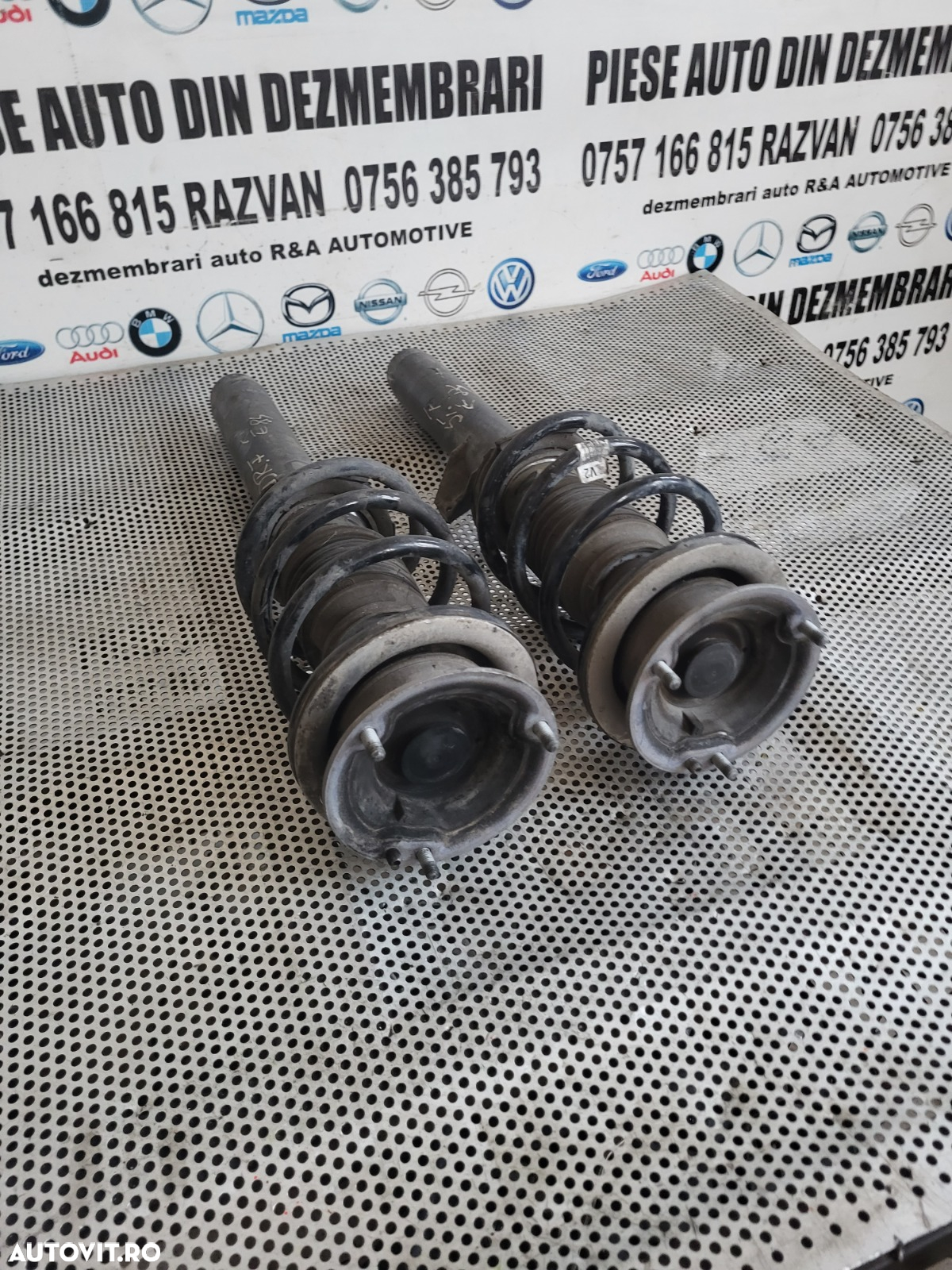 Ansamblu Telescop Arc Flansa Stanga Dreapta Fata Bmw X1 E84 Sdrive 2x4 An 2009-2010-2011-2012-2013-2014-2015 2.0 Diesel Cod 6855239 6855240 - 3